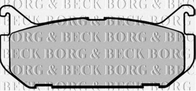 BORG & BECK bbp1546 -  Комплект тормозных колодок, дисковый тормоз